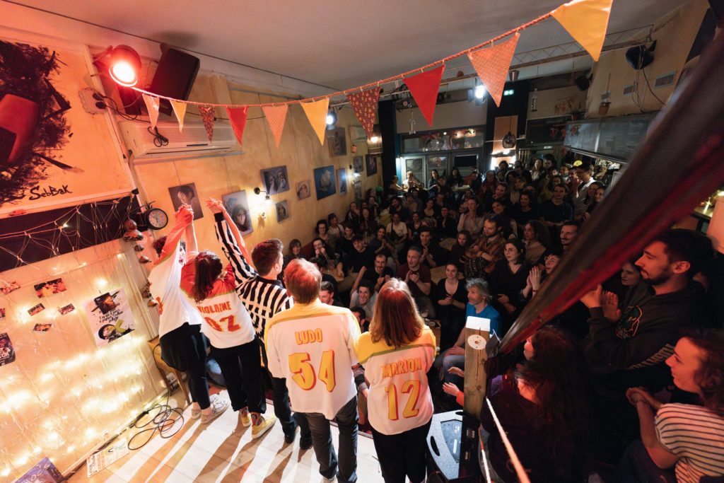 Colucs Match d'impro Les Colocs en centre-ville de Grenoble - Tribu